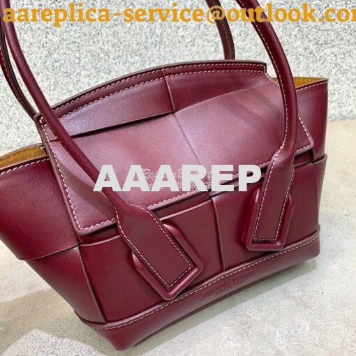 Replica Bottega Veneta BV Mini Arco 29 Bag In French Calf 600606 Borde 3