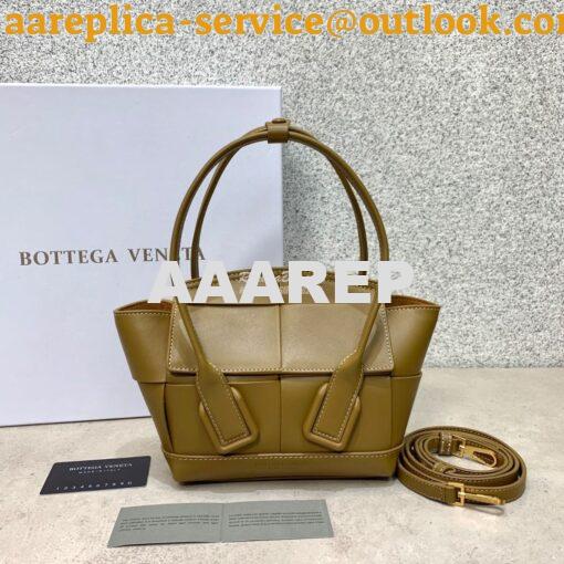 Replica Bottega Veneta BV Mini Arco 29 Bag In French Calf 600606 Musta