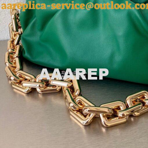 Replica Bottega Veneta The Chain Pouch 620230 Green 3