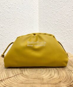 Replica Bottega Veneta BV The Pouch 20 in Butter Calf 585852 Yellow 2