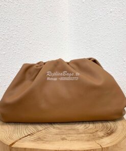 Replica Bottega Veneta BV The Pouch in Butter Calf 576227 Brown 2