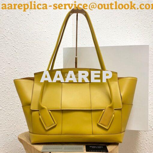 Replica Bottega Veneta BV Arco 56 Bag In French Calf 573400 Yellow