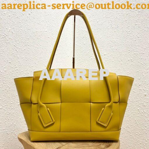 Replica Bottega Veneta BV Arco 56 Bag In French Calf 573400 Yellow 2