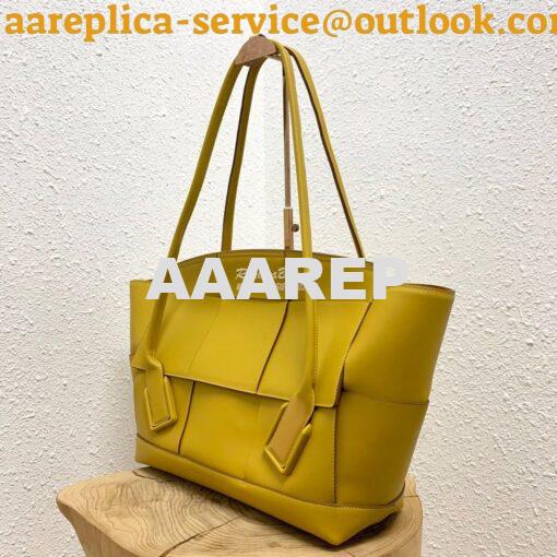 Replica Bottega Veneta BV Arco 56 Bag In French Calf 573400 Yellow 3