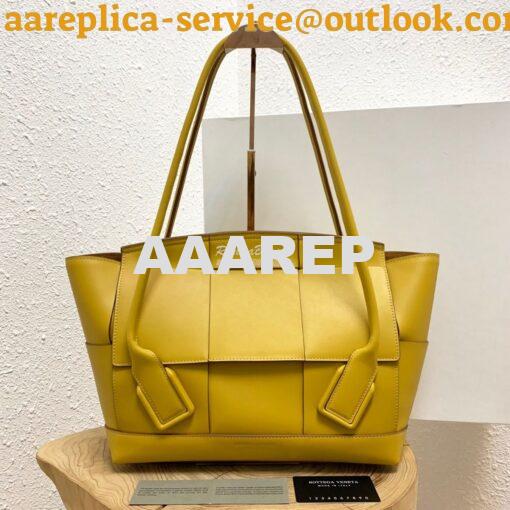 Replica Bottega Veneta BV Arco 48 Bag In French Calf 575941 Yellow