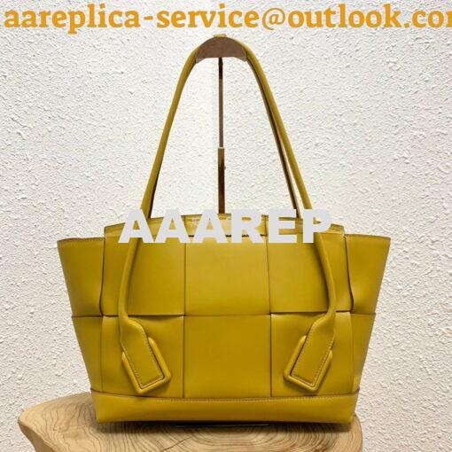 Replica Bottega Veneta BV Arco 48 Bag In French Calf 575941 Yellow 2