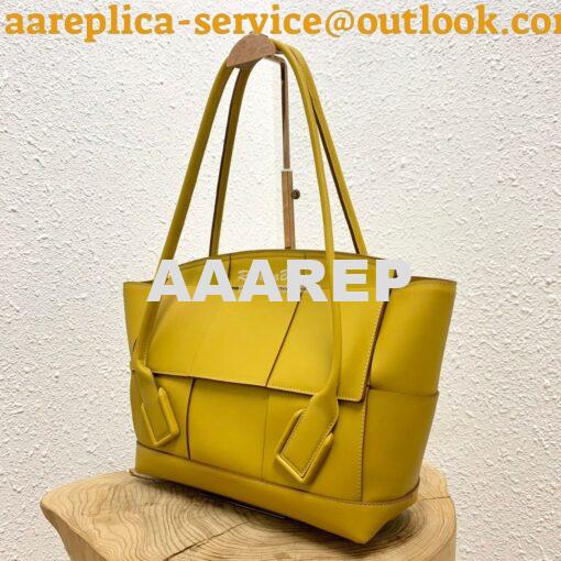 Replica Bottega Veneta BV Arco 48 Bag In French Calf 575941 Yellow 3