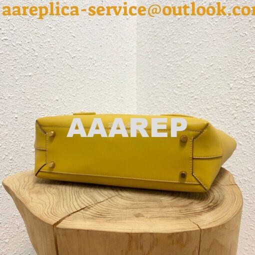 Replica Bottega Veneta BV Arco 48 Bag In French Calf 575941 Yellow 4