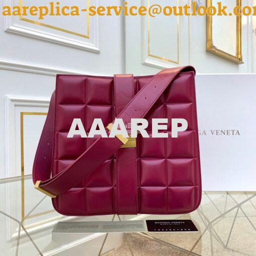 Replica Bottega Veneta BV Padded Marie Bag in Paper Calf 578344 Amaran