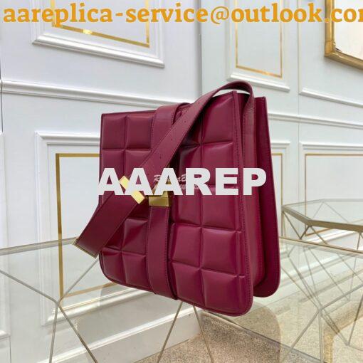 Replica Bottega Veneta BV Padded Marie Bag in Paper Calf 578344 Amaran 2