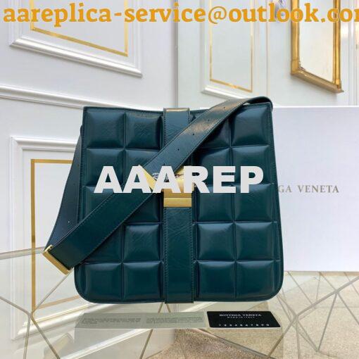 Replica Bottega Veneta BV Padded Marie Bag in Paper Calf 578344 Ottani