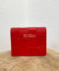 Replica Bottega Veneta BV Mini Cassette Bag in Maxi Intreccio Bag 5780 2