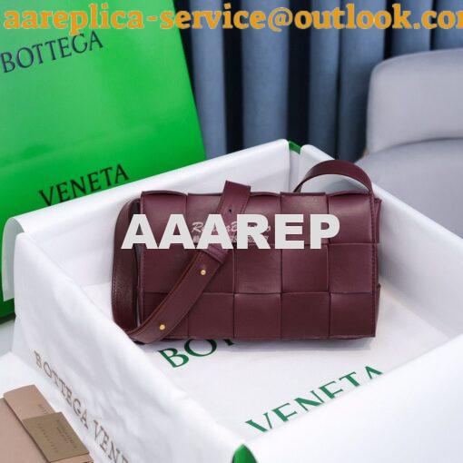 Replica Bottega Veneta BV Cassette Bag in Maxi Intreccio Bag 578004 Wi