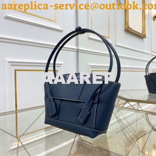 Replica Bottega Veneta BV Arco 33 Bag In French Calf 575943 Blue 2