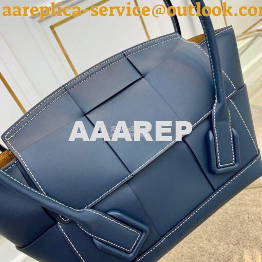 Replica Bottega Veneta BV Arco 33 Bag In French Calf 575943 Blue 4