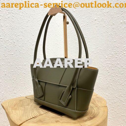 Replica Bottega Veneta BV Arco 33 Bag In French Calf 575943 Matcha 2