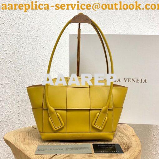 Replica Bottega Veneta BV Arco 33 Bag In French Calf 575943 Yellow