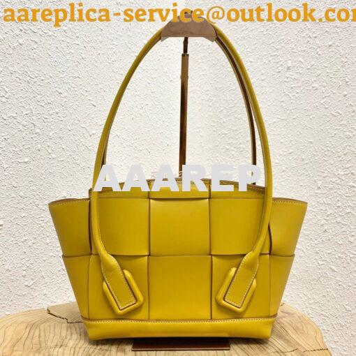 Replica Bottega Veneta BV Arco 33 Bag In French Calf 575943 Yellow 2