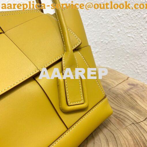 Replica Bottega Veneta BV Arco 33 Bag In French Calf 575943 Yellow 4