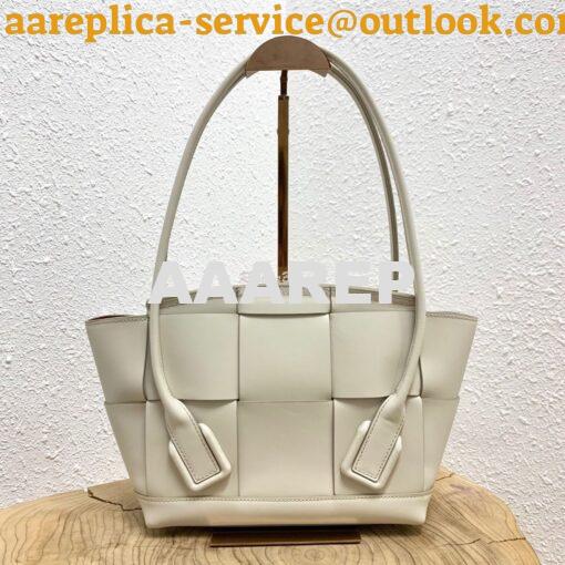 Replica Bottega Veneta BV Arco 33 Bag In French Calf 575943 White 2