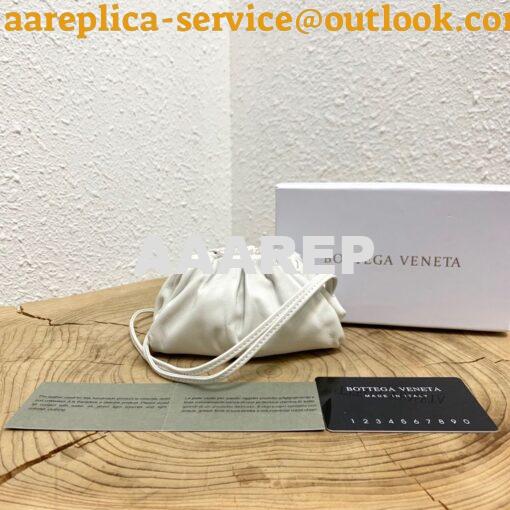 Replica Bottega Veneta BV Mini The Pouch Charm in Butter Calf Coin Pur