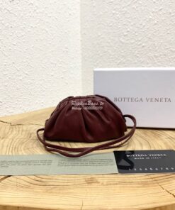 Replica Bottega Veneta BV Mini The Pouch Charm in Butter Calf Coin Pur