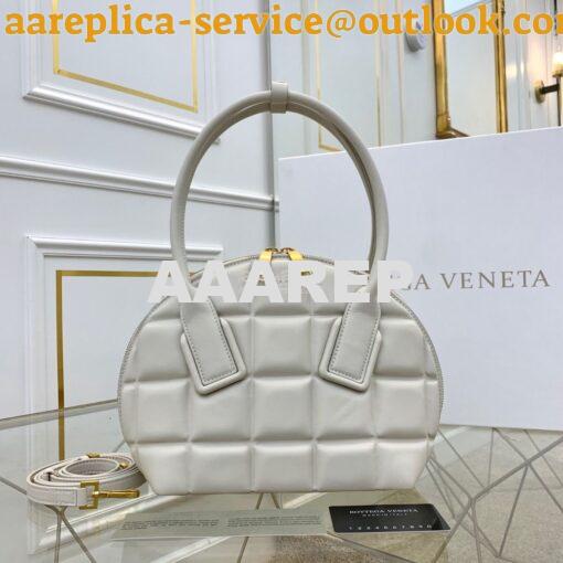 Replica Bottega Veneta Small BV Swoop in Paper Calf Bowler Bag 592858