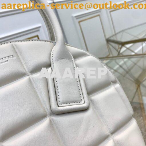 Replica Bottega Veneta Small BV Swoop in Paper Calf Bowler Bag 592858 4