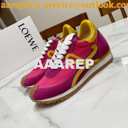 Replica Loewe Flow Runner in Suede L815282 T11 2