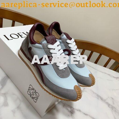 Replica Loewe Flow Runner in Suede L815282 T10 3