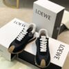 Replica Loewe Flow Runner in Nylon L814282 Grey White 11