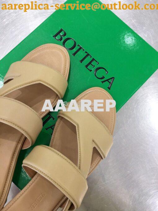 Replica Bottega Veneta BV The Band Flat Sandals 651374 12