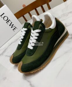 Replica Loewe Flow Runner in Nylon L814282 Green