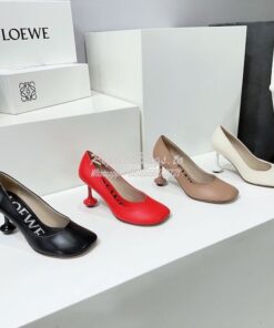 Replica Loewe Toy Pump in goatskin L814S01 7cm 10cm 2