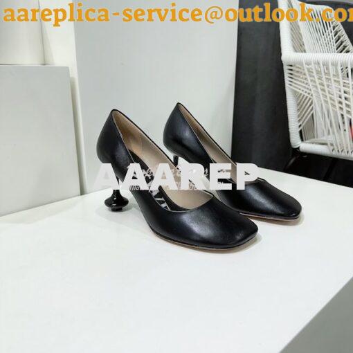 Replica Loewe Toy Pump in goatskin L814S01 7cm 10cm 9