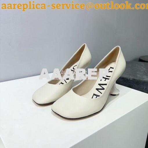 Replica Loewe Toy Pump in goatskin L814S01 7cm 10cm 15