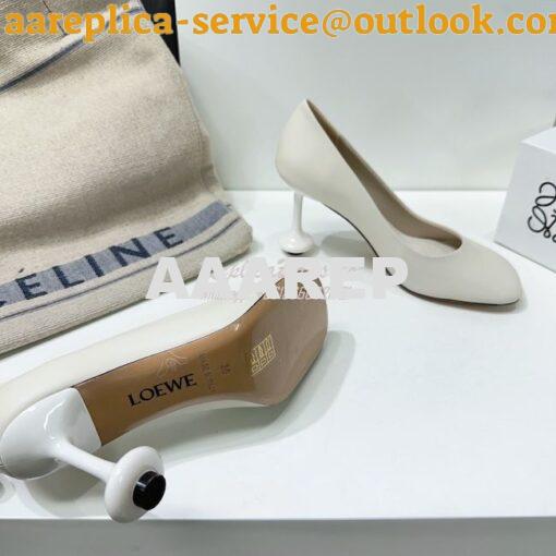 Replica Loewe Toy Pump in goatskin L814S01 7cm 10cm 19