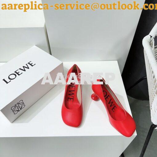 Replica Loewe Toy Pump in goatskin L814S01 7cm 10cm 20