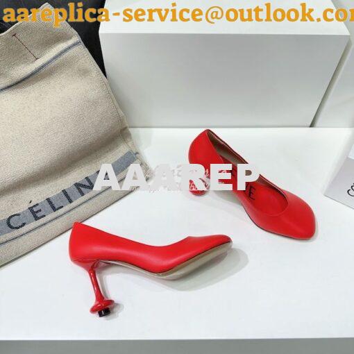 Replica Loewe Toy Pump in goatskin L814S01 7cm 10cm 25