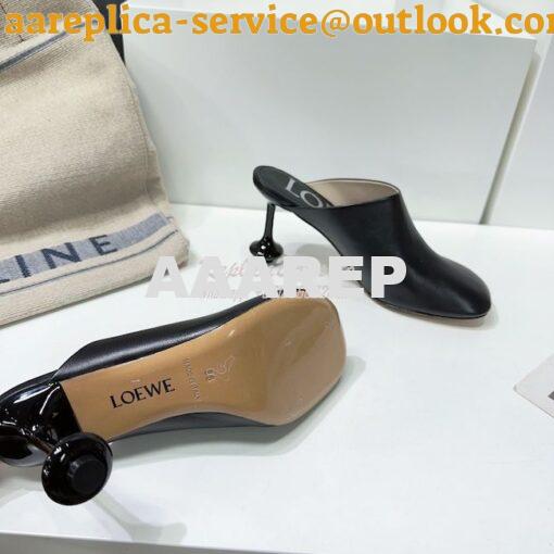 Replica Loewe Toy mule in goatskin L814379 7cm 10cm 16