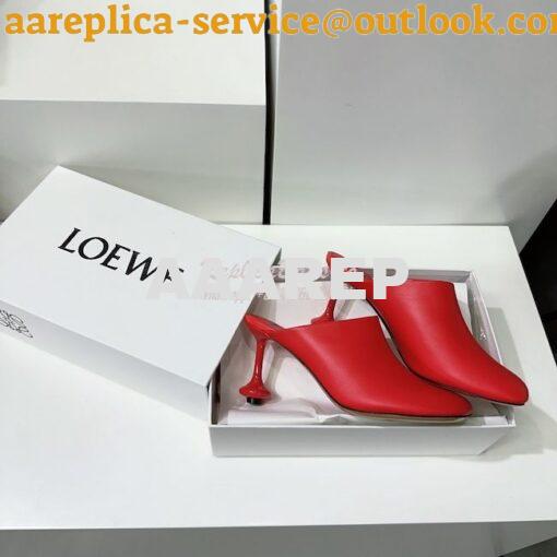 Replica Loewe Toy mule in goatskin L814379 7cm 10cm 19