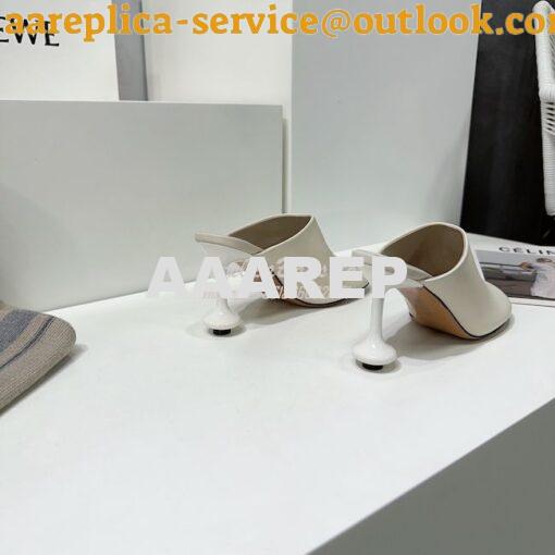 Replica Loewe Toy mule in goatskin L814379 7cm 10cm 28