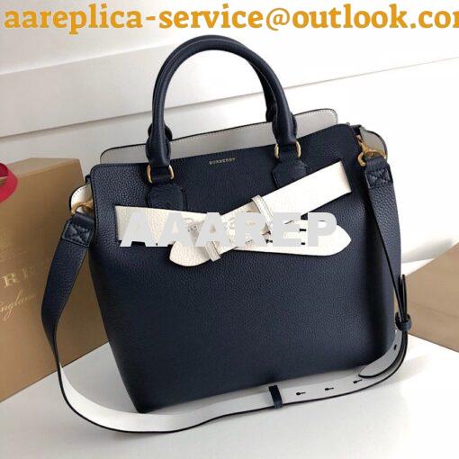 Replica Burberry The Medium Leather Belt Bag 40767231 Blue