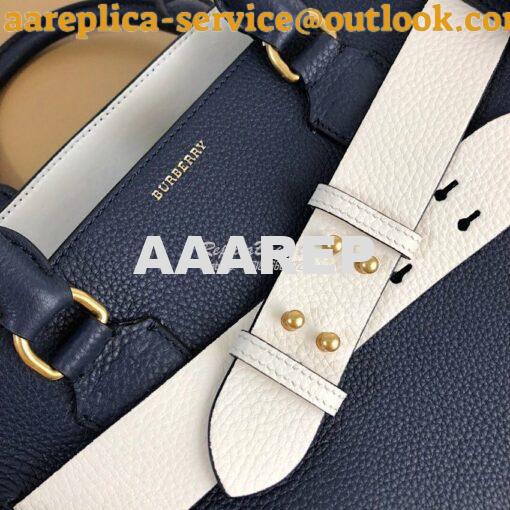 Replica Burberry The Medium Leather Belt Bag 40767231 Blue 4