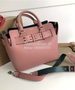 Replica Burberry The Small Leather Belt Bag 40767311 dusty rose