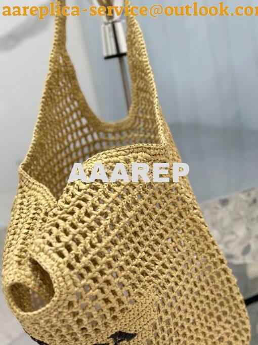 Replica Prada Large Crochet Tote Bag 1BG424 Raffia-effect yarn ii 6