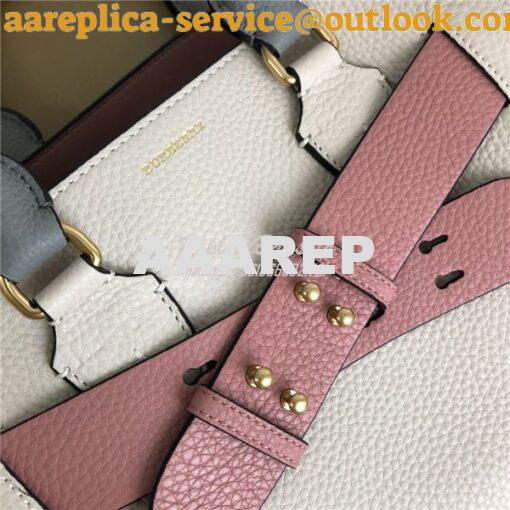 Replica Burberry The Small Leather Belt Bag 40767311 limestone 6