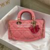 Replica Dior Lady D-Joy Bag Natural Cannage Lambskin M0540O 9