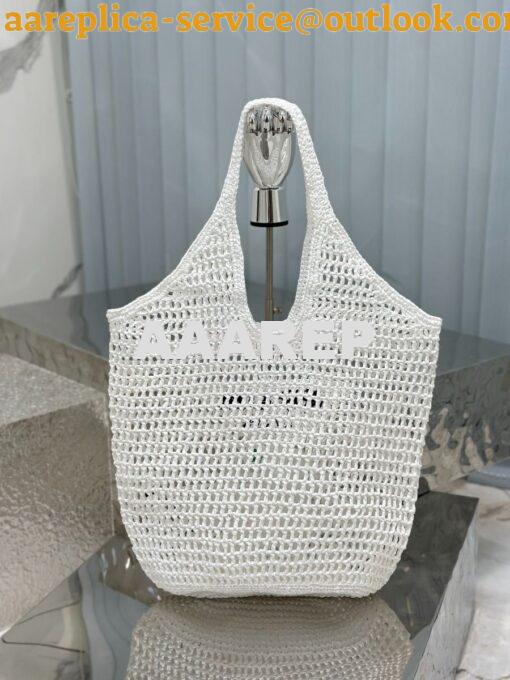 Replica Prada Large Crochet Tote Bag 1BG424 Raffia-effect yarn ii 24