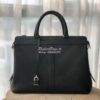 Replica Prada Medium Leather Symbole Bag With Topstitching 1BA378 Blac 14